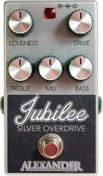 Alexander Pedals Jubilee Silver Overdrive Gitarový efekt