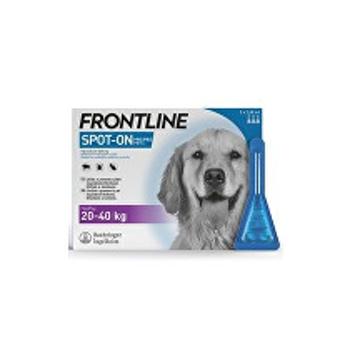 FRONTLINE SPOT ON pre psy L (20-40kg) - 3x2,68ml VÝPREDAJ