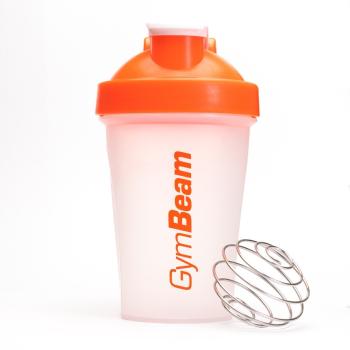 GymBeam Šejker Blend Bottle - 400 ml - priesvitno-oranžový