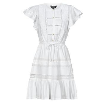 Lauren Ralph Lauren  TANVEITTE-SHORT SLEEVE-DAY DRESS  Krátke šaty Biela