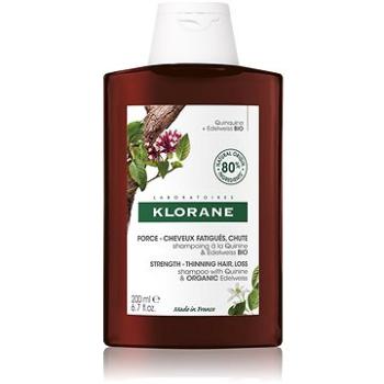 KLORANE Šampón s chinínom a BIO plesnivcom alpínskym 200 ml (3282770141252)