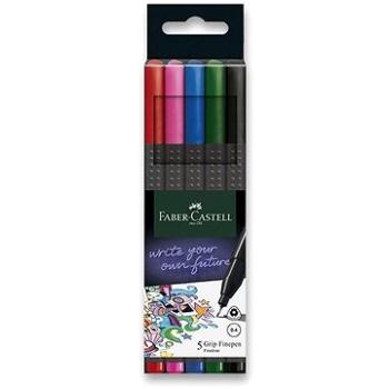 FABER-CASTELL Grip, 5 farieb (4005401516040)