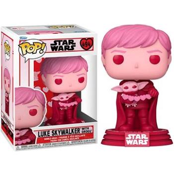 Funko POP! Valentines Star Wars – Luke and Grogu (Bobble-head) (889698601252)