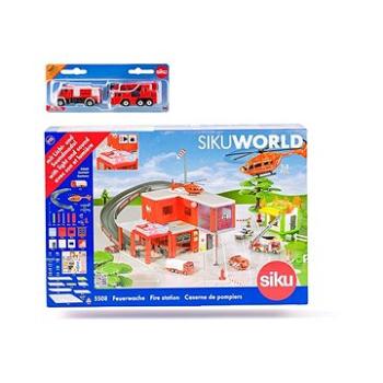 Siku World – požiarna stanica s hasičskými autami (8591864666119)