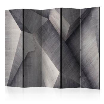 Paraván Abstract concrete blocks Dekorhome 225x172 cm (5-dielny)