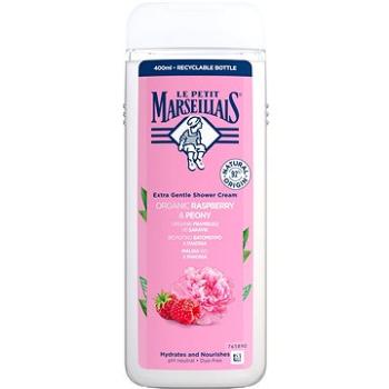 LE PETIT MARSEILLAIS Krémový sprchový gél Malina & Pivonka 400 ml (3574661273341)