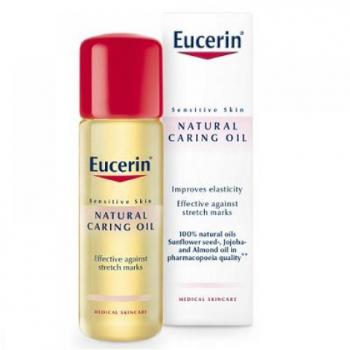 Eucerin Natural Caring Oil telový olej proti striám 125 ml