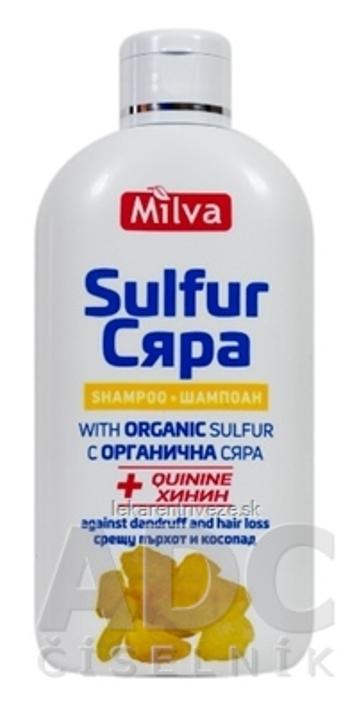 ŠAMPÓN SÍRA a CHINÍN (With organic sulfur + Quinine) 1x200 ml