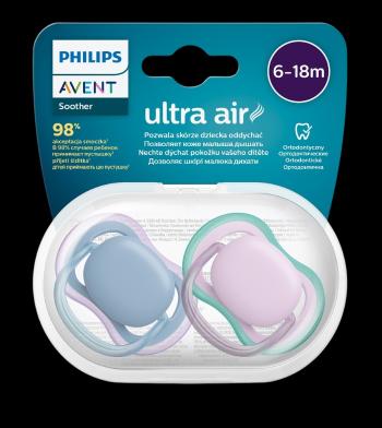 PHILIPS AVENT Cumlík Ultra air neutral 6-18m dievča 2 ks