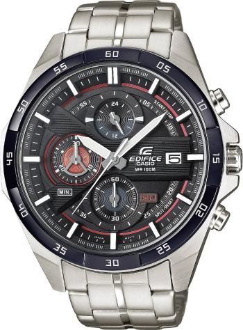 Casio chronografické náramkové hodinky EFR-556DB-1AVUEF (d x š x v) 53.5 x 48.7 x 12.6 mm strieborná/biela Materiál puzd