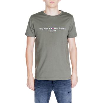 Tommy Hilfiger  TOMMY LOGO TEE MW0MW11797  Polokošele s dlhým rukávom Zelená