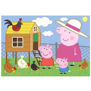 Dino Peppa pig: Sliepočky 24 puzzle nové (8590878351615)