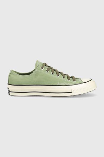 Tenisky Converse Chuck 70 OX zelená farba, A03438C