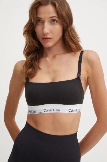 Kojenecká podprsenka Calvin Klein Underwear čierna farba, jednofarebná, 000QF7905E