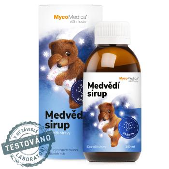 MycoMedica Medvedí sirup 200 ml + pastelky ZD ARMA