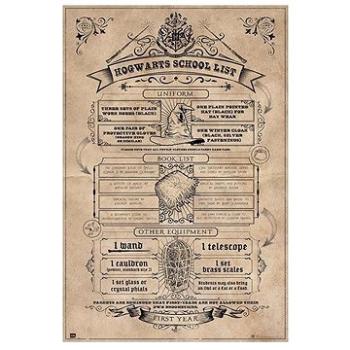 Harry Potter – Hogwarts School List – plagát (8435497204013)