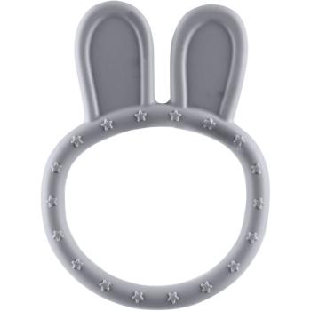 Zopa Silicone Teether Rabbit hryzadielko Dove Grey 1 ks