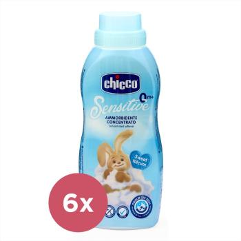 6x CHICCO Aviváž koncentrovaná Sladký Púder 750 ml