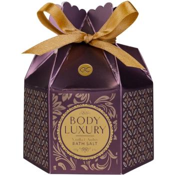 Accentra Body Luxury Vanilla & Amber soľ do kúpeľa 100 g