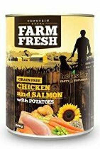 Farm Fresh Dog Chicken&Salmon with Potatoes cons 800g + Množstevná zľava