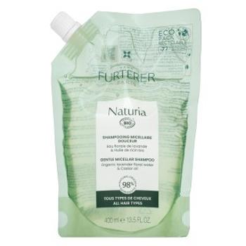 Rene Furterer Naturia Gentle Micellar Shampoo čistiaci šampón pre všetky typy vlasov Refill 400 ml