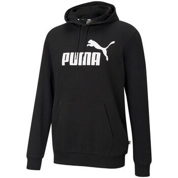 Puma  Mikiny Essentials Big Logo Hoodie  Čierna