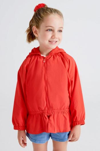 Detská bunda Mayoral červená farba,