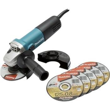 Makita 9558HNRX1 + 5 rezných kotúčov