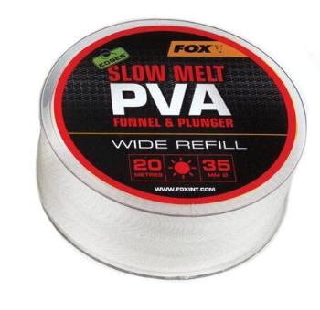 Fox Fishing Edges PVA Mesh Refill Slow Melt Wide 20 m 35 mm PVA pančucha