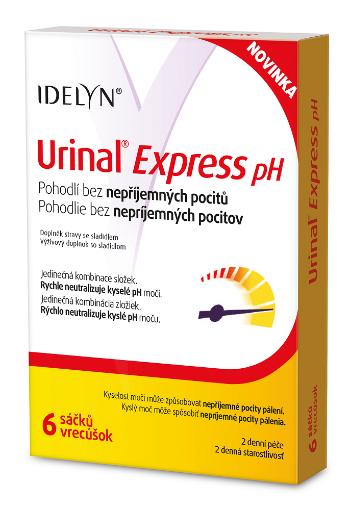 Idelyn Urinal Express pH 6 vrecúšok