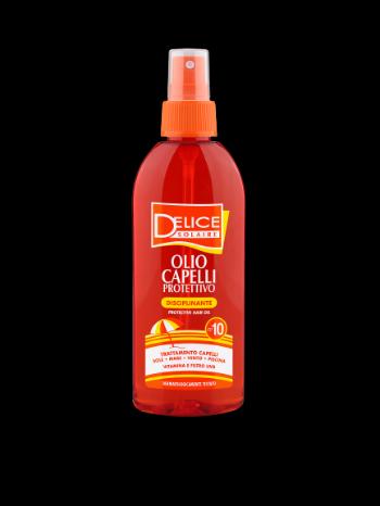 Delice Solaire Olio capelli Protettivo Disciplinante Ochranný opalovací olej na vlasy 150 ml