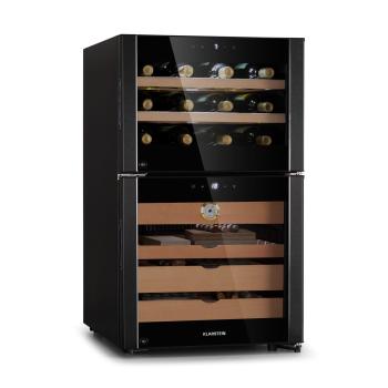 Klarstein El Dorado 108 Humidor a chladnička na víno Dotykové ovládanie 108L LED