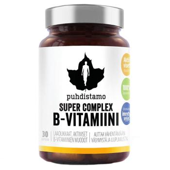 PUHDISTAMO Super Vitamin B-Complex 30 kapsúl