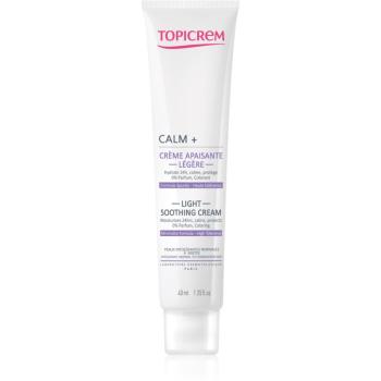 Topicrem UH FACE CALM+ Light Soothing Cream ľahký upokojujúci krém pre normálnu až zmiešanú pleť 40 ml