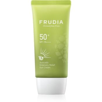 Frudia Sun Avocado Greenery Relief hydratačný ochranný krém pre citlivú pleť SPF 50+ 50 g