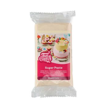 Biely rolovaný fondant Elegant Ivory (farebný fondán) 250 g