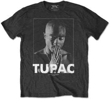 2Pac Tričko Praying Black L