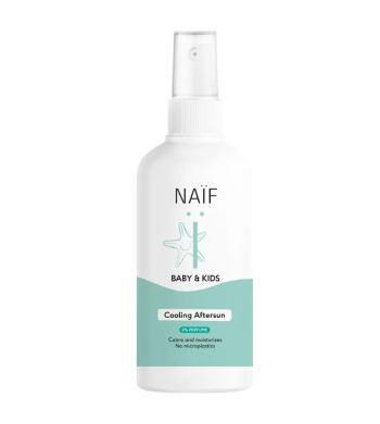 NAÏF Detský sprej po opaľovaní bez parfumácie Baby & Kids (Cooling Aftersun 0% Parfume) 175 ml