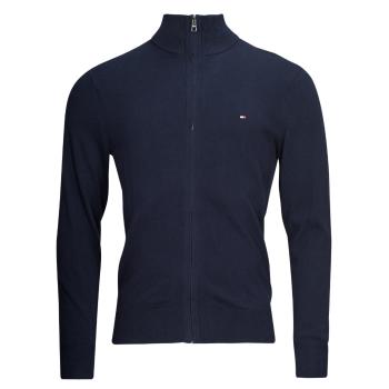 Tommy Hilfiger  PIMA ORG CTN CASHMERE ZIP THRU  Vesty bez rukávov/Cardigany