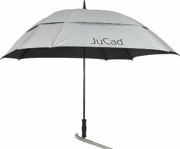 Jucad Telescopic Umbrella Windproof With Pin Silver