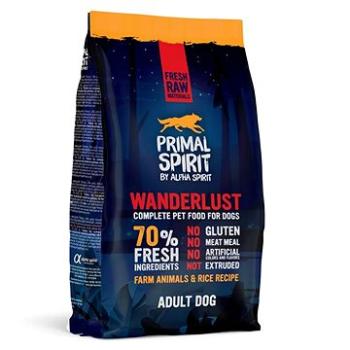 Primal Spirit Dog Wanderlust 70 % 1 kg (8436586310868)