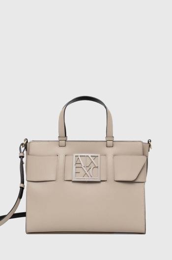 Kabelka Armani Exchange béžová farba, 942689 0A874