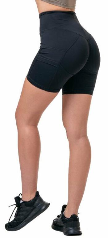 Nebbia Fit Smart Biker Shorts Black L Fitness nohavice