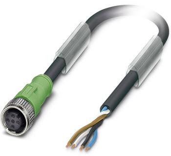 Sensor/Actuator cable SAC-4P- 5,0-186/M12FS 1509490 Phoenix Contact