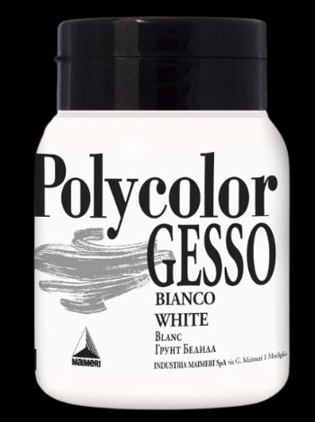 MAIMERI POLYCOLOR GESSO - Akrylový šeps biela, 0,5 L