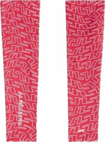 J.Lindeberg Esther Golf Print Sleeves Azalea Outline Bridge Swirl M/L