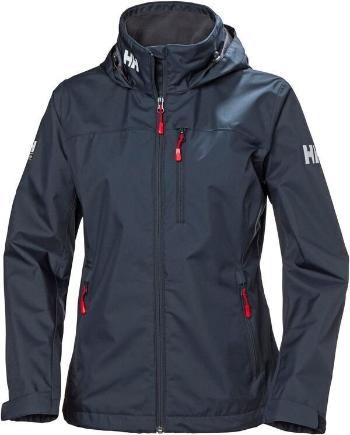 Helly Hansen Women's Crew Hooded Midlayer Sailing Jacket Navy XS