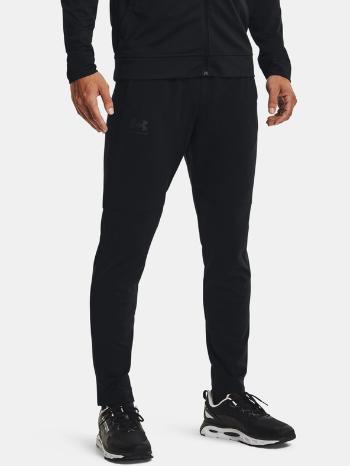 Under Armour PIQUE TRACK PANT - černá Nohavice Čierna