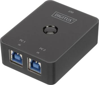 Digitus DA-73300-1 2 porty USB 3.0 prepínač čierna