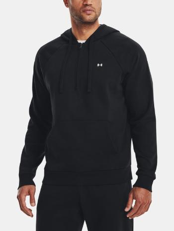 Under Armour UA Rival Fleece 1/2 Zip HD-BLK Mikina Čierna